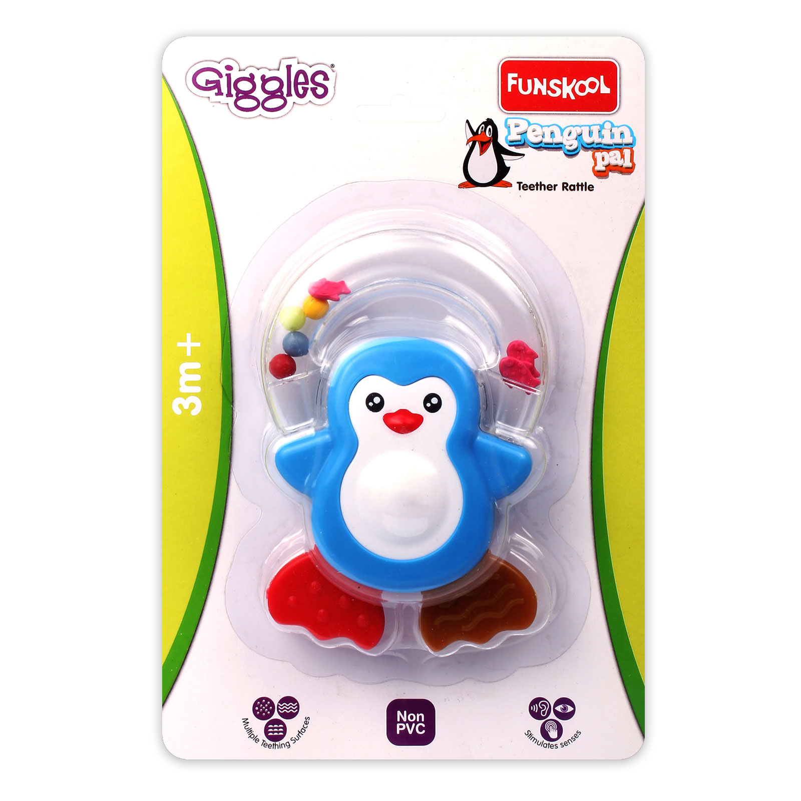 Penguin Pal Teether Rattle