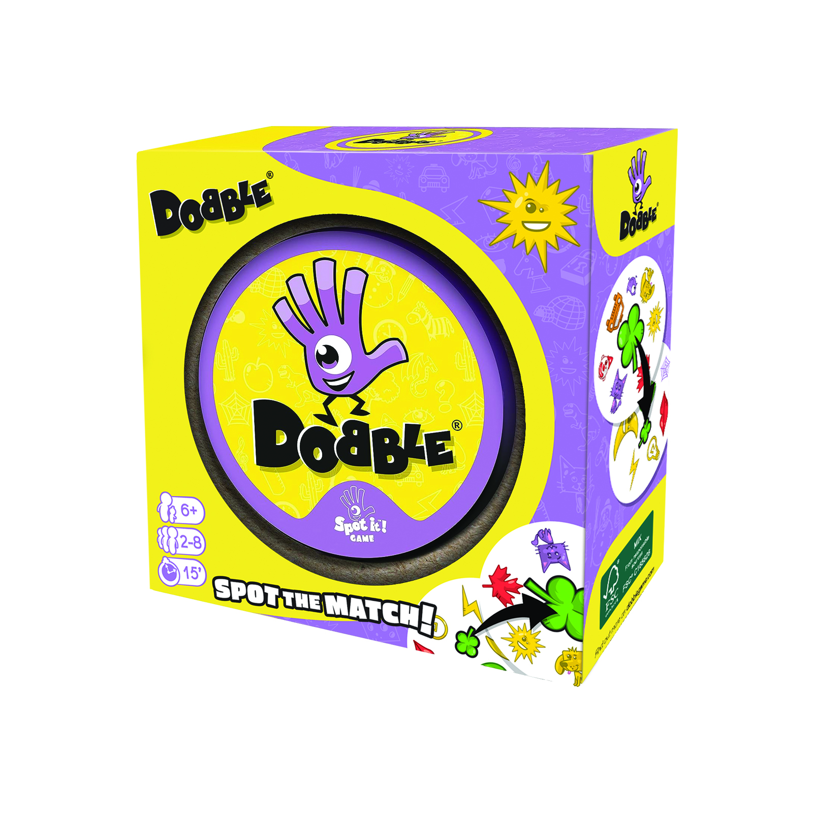 Funskool Games- Dobble, Strategy Game,Family Card Game, 2-8 Player Game, for 6 years and above