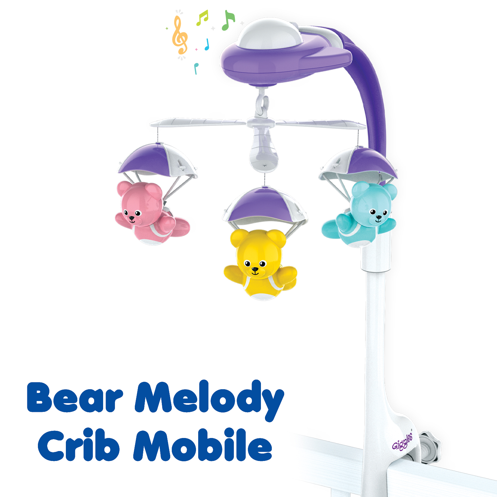 Funskool Giggles Bear Melody Crib Mobile