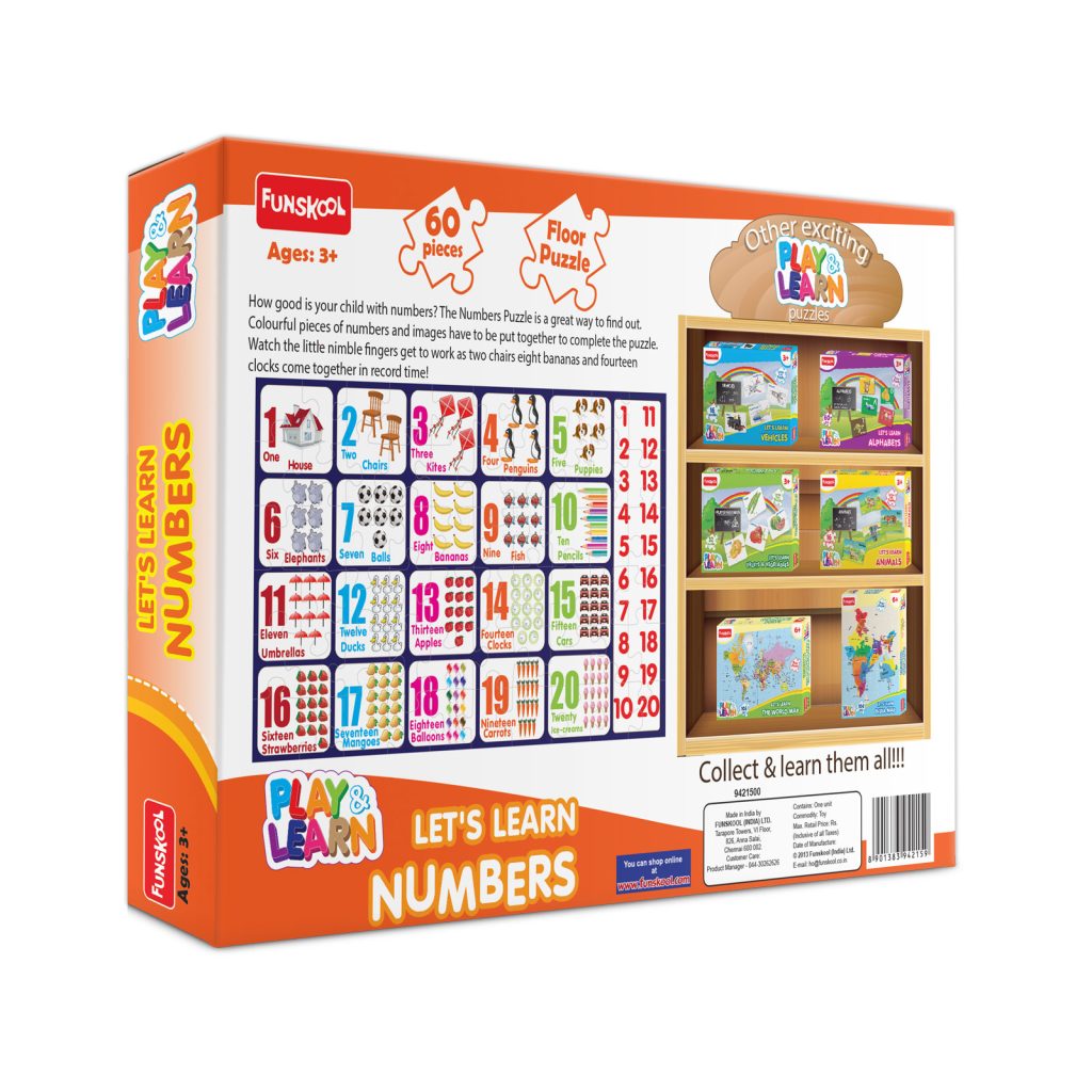 Let’s Learn Numbers Puzzle
