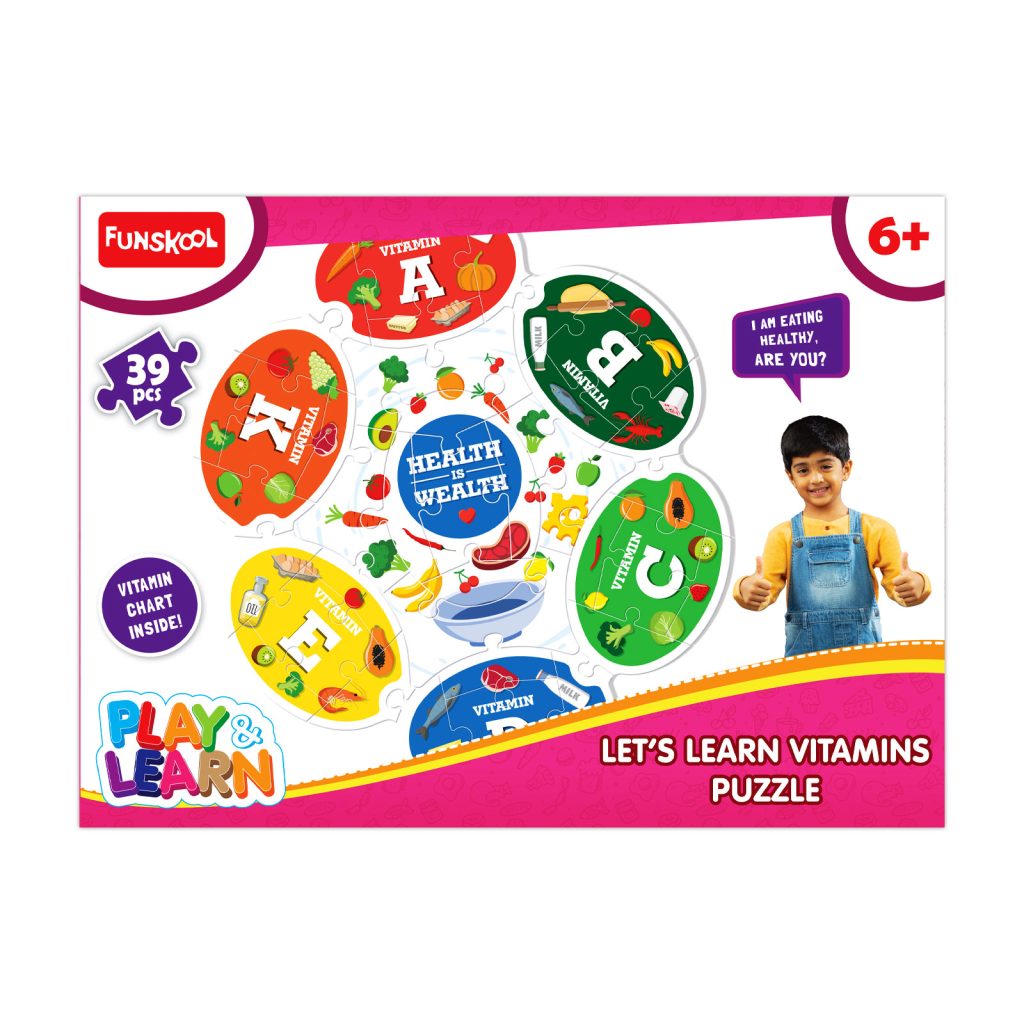 Let’s Learn Vitamins Puzzle