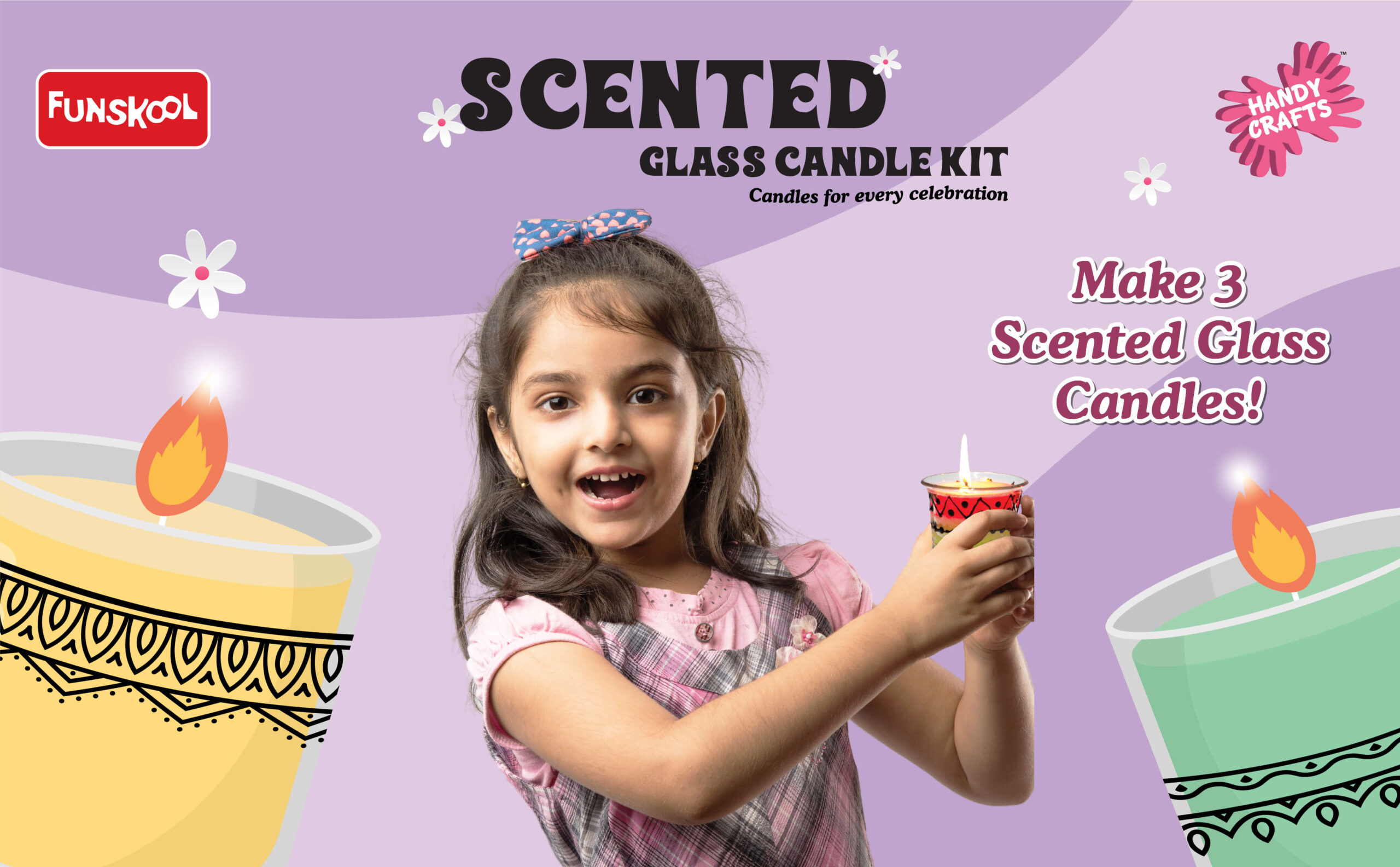 Scented Glass Candle Kit